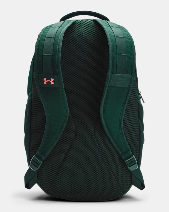 UA Hustle 5.0 Backpack, Green, pdpMainDesktop image number 2
